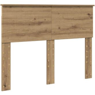 vidaXL Cabecero Roble Artesanal 135 Cm Madera Contrachapada Vidaxl