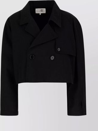 Maison Margiela peak lapels cotton blazer