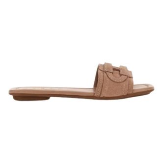 Hogan Schoenen, Dames, Bruin, 40 EU, Sandalen