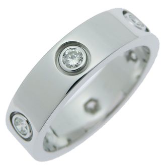 Cartier White Gold (18K) Band Ring (Pre-Owned)