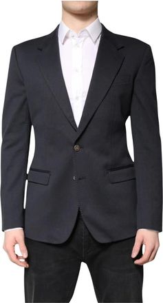 Dolce & Gabbana Heren, Jassen, Blauw, Maat: 2XL