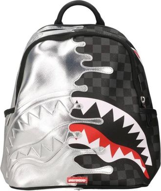 Sprayground Sprayground, Tassen, Heren, Zwart, ONE Size, Side Drip Check Savage Rugzak