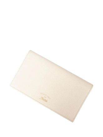 Gucci leather wallet purse - White