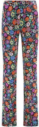 Etro Broeken, Dames, Veelkleurig, S, Viscose broek met zakken