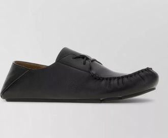 Loewe leather loafers