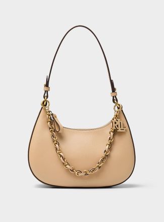 Lauren Ralph Lauren Womens Marcy rounded leather bag