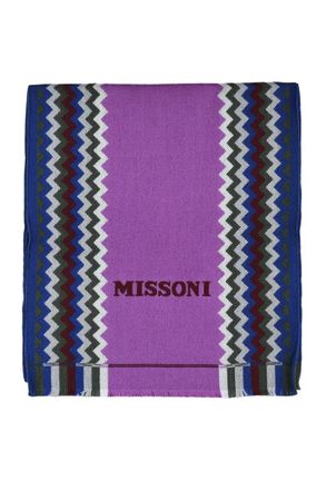 Missoni Fuchsia Wool Scarf