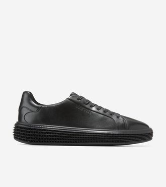 Cole Haan Mens GrandPr&oslash; Court Skyweave Sneakers - Black Size 10.5