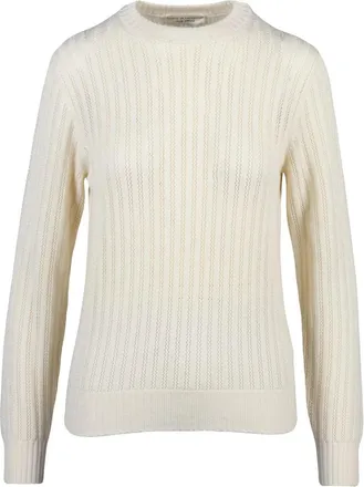 FILIPPO DE LAURENTIIS Crew Neck Knit Sweater In Superfine Merino Wool