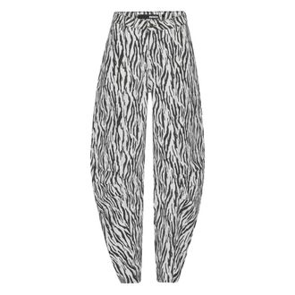 Rotate Pantaloni Bianco, Nero-Donna