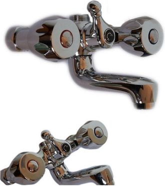 Trade Shop Trade Shop - Mezclador De Ba&ntilde;o De Cromo Con 66001 Conexi&oacute;n De Ducha Trasera