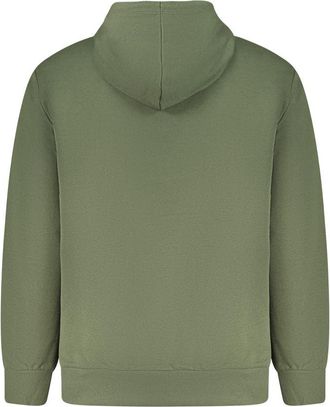 Timberland Logo-Printed Cotton-Blend Hoodie - Green