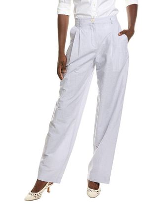 Proenza Schouler Eleanor Linen-Blend Pant