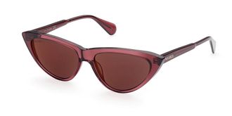 Max & Co. MO0024 APOLLO 66G Womens Sunglasses Red Size 54