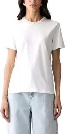 Karl Lagerfeld Mujer, Camisetas, Blanco, Talla: S