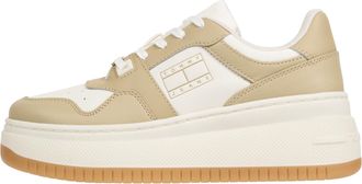 Tommy Hilfiger Tommy Jeans EN0EN02506 Womens Low-Top Sneakers, Relic Tan, 39.5 EU