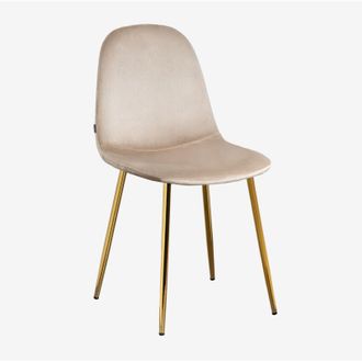 Sklum Set di 4 sedie da pranzo Glamm SKLUM Dorato