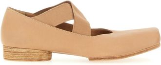 Uma Wang Ballet-Inspired Flats With Elastic Cross Straps