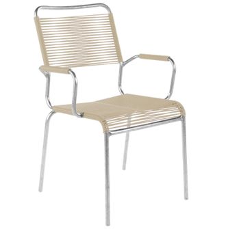 Schubiger M&ouml;bel Spaghetti-Stuhl Rigi mit Armlehnen