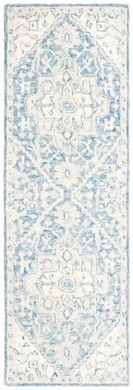 Safavieh Alfombra lana blu/avorio 69 x 213 cm