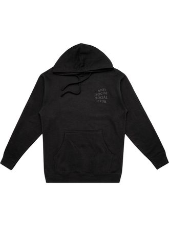 ANTI SOCIAL SOCIAL CLUB Dramatic-print hoodie - Black