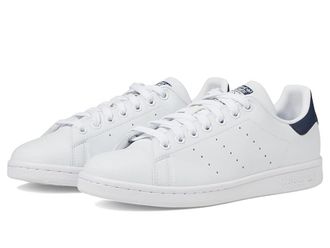 adidas Originals Stan Smith Womens Tennis Shoes Footwear White/Collegiate Navy/Footwear White : 7 B - Medium, Synthetic