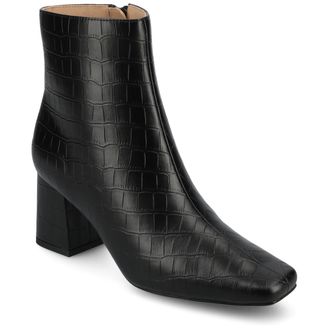 Journee Collection Women & apos;s Haylinn Medium and Wide Width Booties