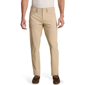 Rhone Commuter Pro Five Pocket Pants in Light Khaki at Nordstrom, Size 36