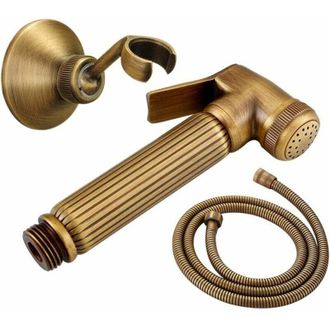 OEM Kit Spruzzatore Per Wc, Spruzzatore Per Bidet In Ottone, Spruzzatore Per Bidet Portatile A Parete, Spruzzatore Per Bidet Con Tubo Flessibile E Support