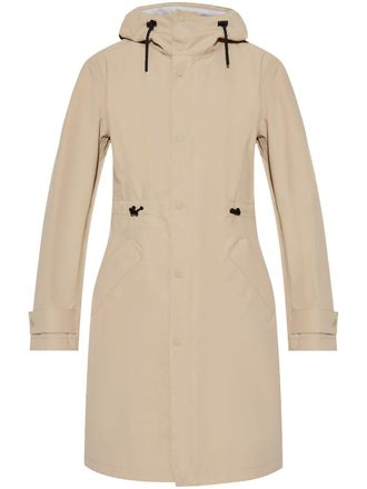 Burberry Hooded waterproof coat - Neutrals