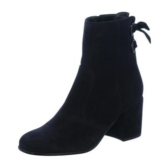 Hartjes Enkellaars - Dames - Schoenen - Zwart - Maat: 39 EU Velours