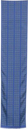 Tom Ford Zijden Sjaal 6X222 - Heren - Zijden sjaals - Blauw - ONE Size - Accessoires