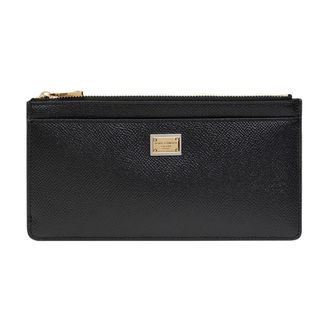 Dolce & Gabbana Wallets & Cardholders, female, Black, Size: ONE SIZE Card Holder
