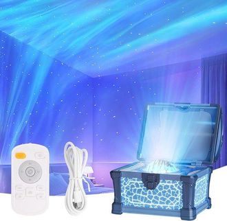 OEM Proyector Cielo Estrellado, Auroras Boreales 8 Remoto, Proyector Auroras Boreales Habitaciones Infantiles [clase Energ&eacute;tica (versi&oacute;n Bluetooth)