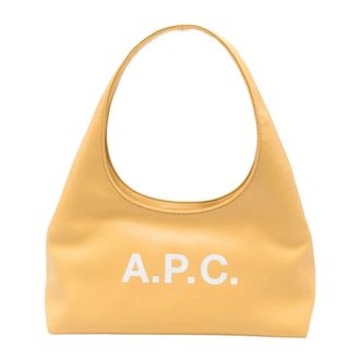 A.P.C. Shoulder Bags, female, Yellow, Size: ONE SIZE Baby Ninon Shoulder Bag