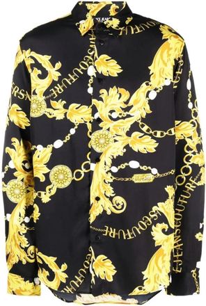Versace Jeans Couture Stijlvolle Shirt Collectie - Heren - Casual Overhemden - Veelkleurig - L - Overhemden