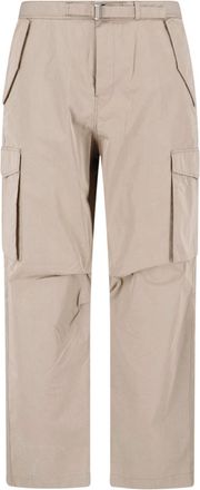 Paul Smith Beige Mid-Rise Cotton Cargo Pants
