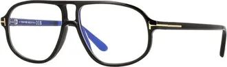 Tom Ford FT6082-B 001 Shiny Black 57mm