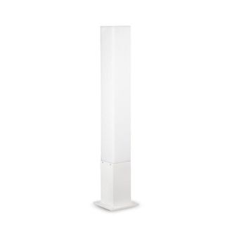 Netlighting Edo Square Outdoor Bollard White IP44