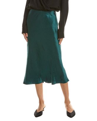Vince Shaped Hem Slip Skirt
