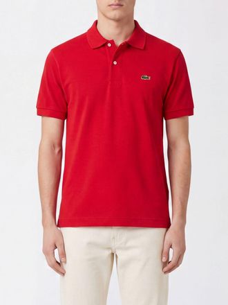 Lacoste Classic Short-Sleeved Cotton Polo Shirt with Logo Patch