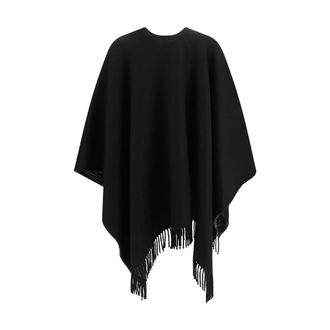 Fendi FF Zucca Wool and Cashmere Shawl - Black