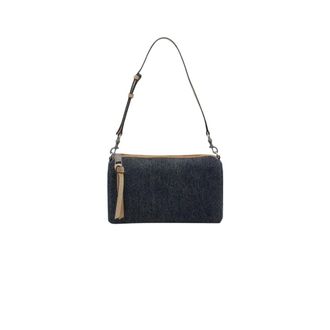 Marc Jacobs Denim Suede Snapshot Shoulder Bag - female - Marc Jacobs - Shoulder Bags - Blue - ONE SIZE - Bags