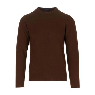 Daniele Fiesoli Heren, Truien, Bruin, Maat: 3XL Wol