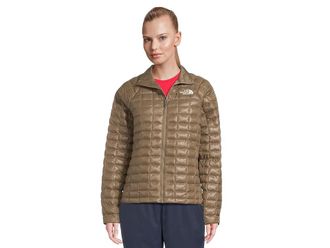 The North Face Thermoball Jacket Womens Coat Mocha Brown : XS, Polyester