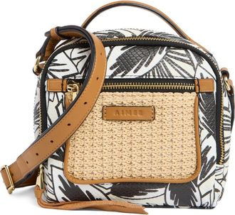 Aim&eacute;e Haven Top Handle Crossbody Bag in Raffia Canyon at Nordstrom Rack