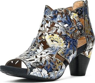L'Artiste by Spring Step Icon-Met Womens Shoes Metallic Blue : EU 42 (US Womens 10.5-11) M, Leather