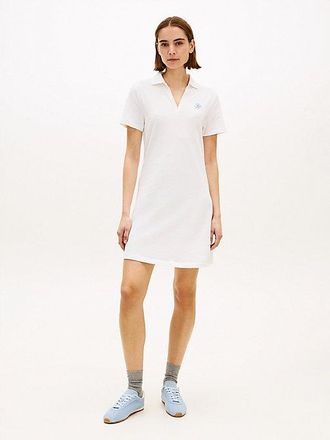 Tommy Hilfiger 1985 Logo Embroidery Mini Polo Dress