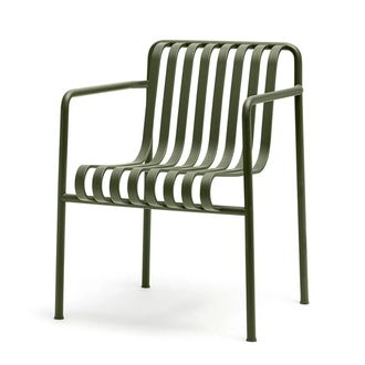 HAY Palissade Dining Armchair, olive