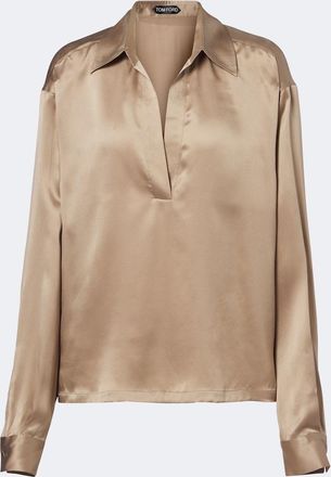 Tom Ford Silk satin blouse